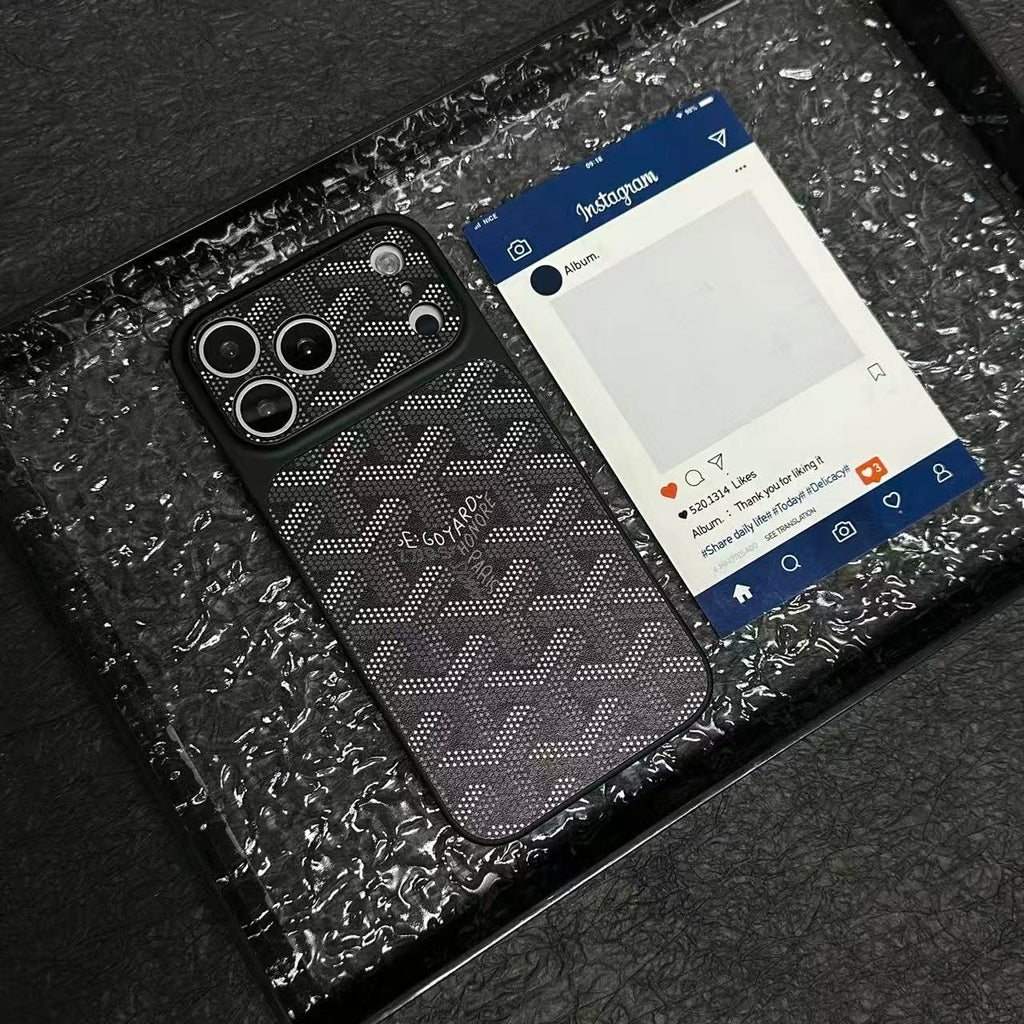 G-Y Stylish Embossed Texture Case for iPhone – Slim Luxury Protective Cover