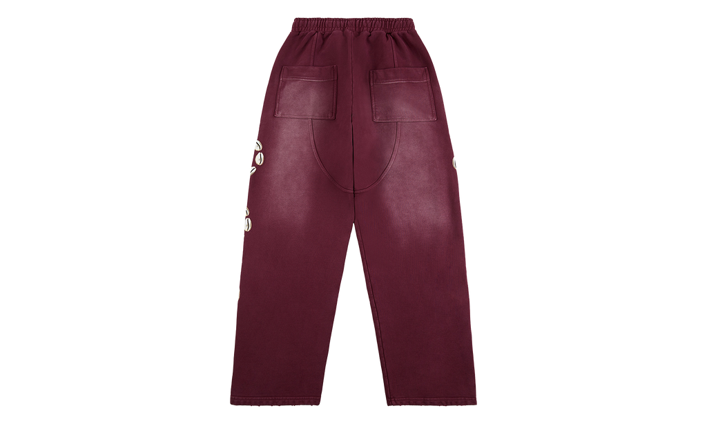 Cowrie Shell Sweatpant "Maroon" BAR27