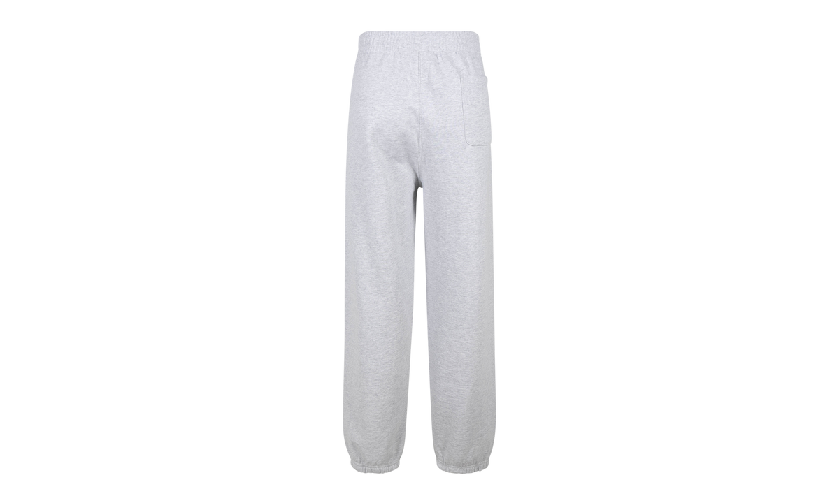 Satin Appliqué Sweatpant "FW23 - Ash Grey" SU100086