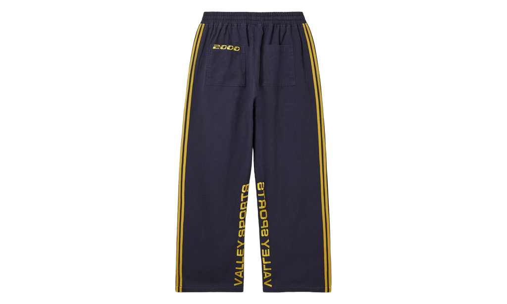 Cursive Track Pants "Navy" VAL431