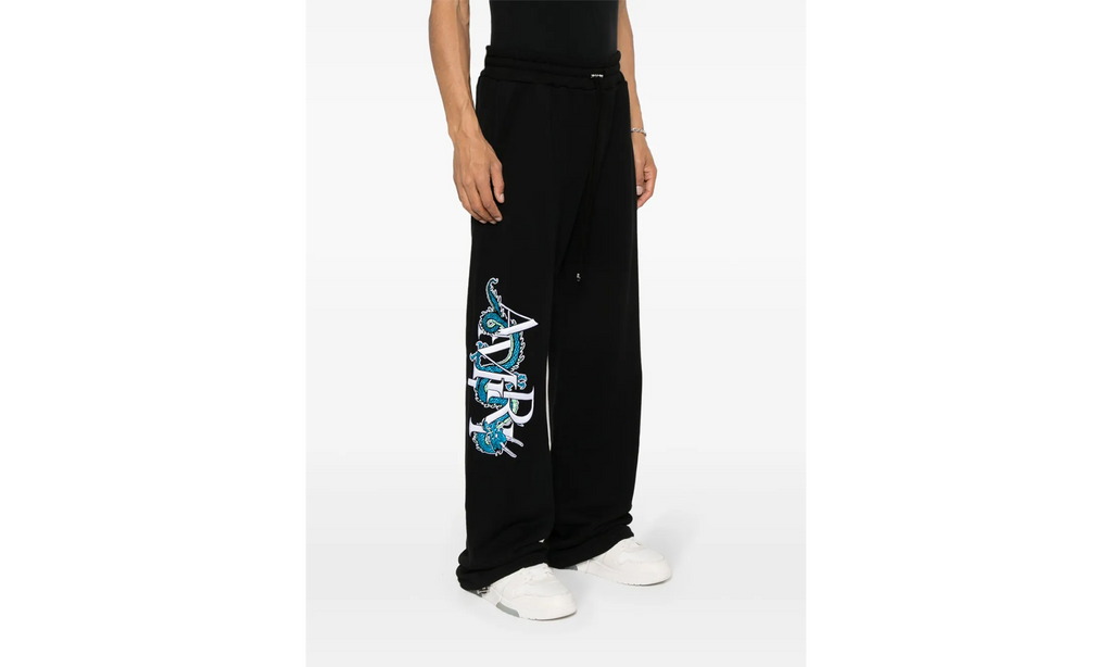 Dragon Logo Sweatpants "Black" AMJYSP1003 001