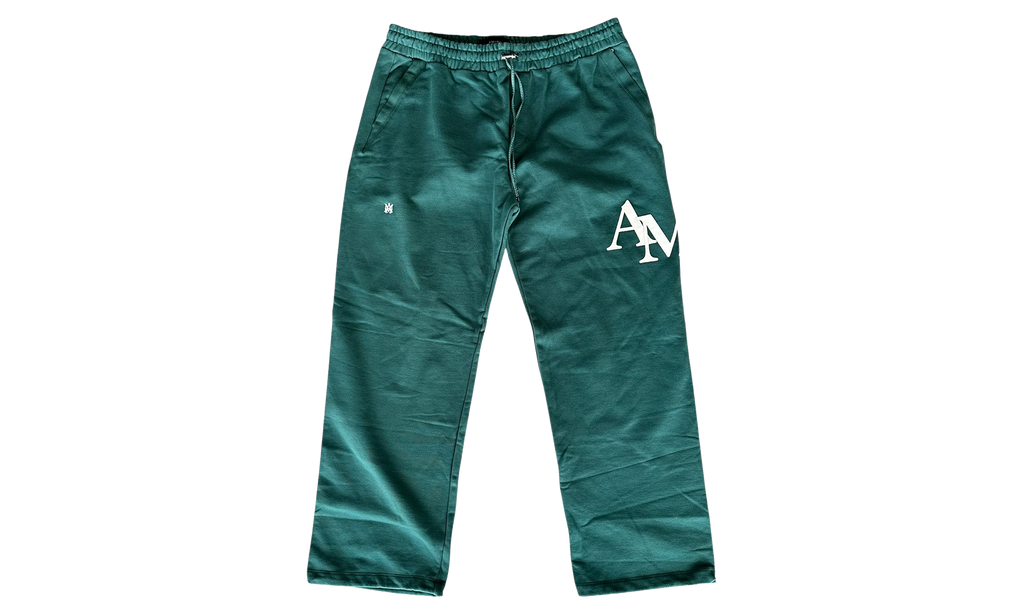 Staggered Logo Sweatpants "Green" PS24MJL017 428