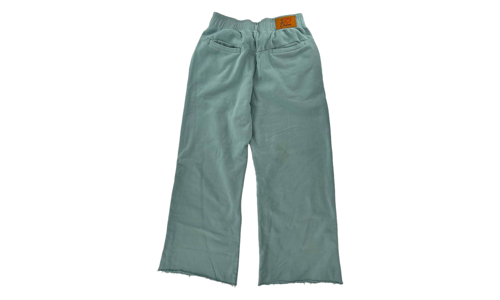 Logo Wide-Leag Sweatpants "Teal" HMDD107