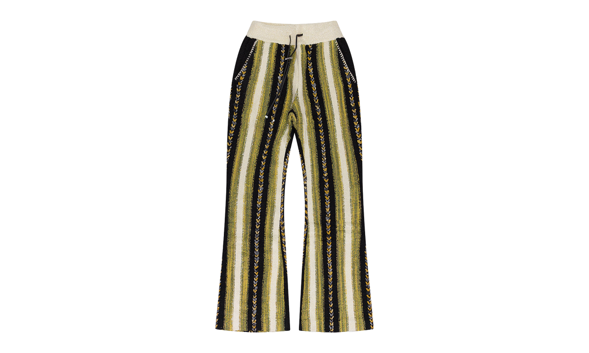 Braided Bandana Stripe Pant "Yellow" SS22MKP001_YELLOW