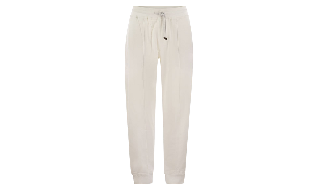 Tailored Jogger Pants "Off White" BRUN890