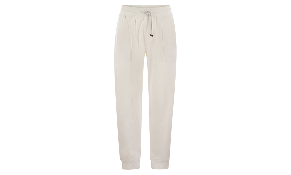 Tailored Jogger Pants "Off White" BRUN890