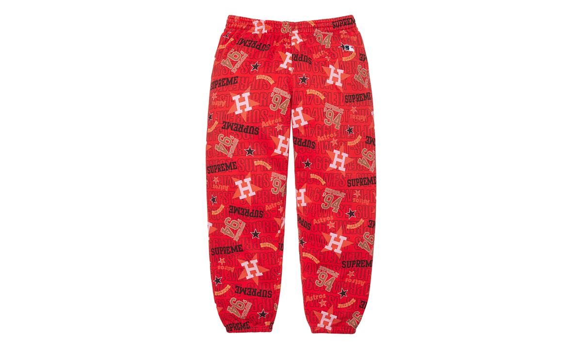 Mitchell & Ness® Teams Sweatpant "SS26 - Red" SU27720