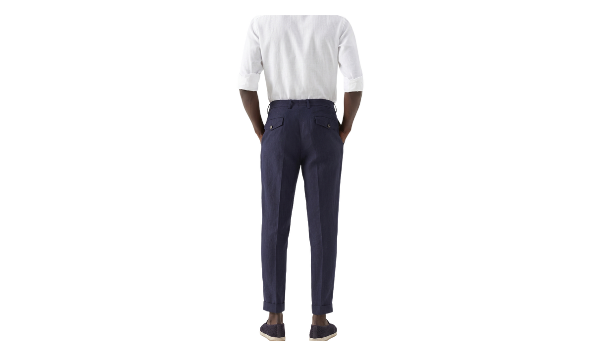 PANTS "NAVY" MS442L00RP_C055