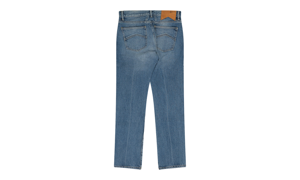Patch Denim Pants "Indigo" RHD-MJNS-0044