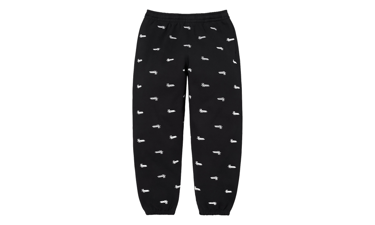 Repeat Script Sweatpants "FW25 - Black" SU27085