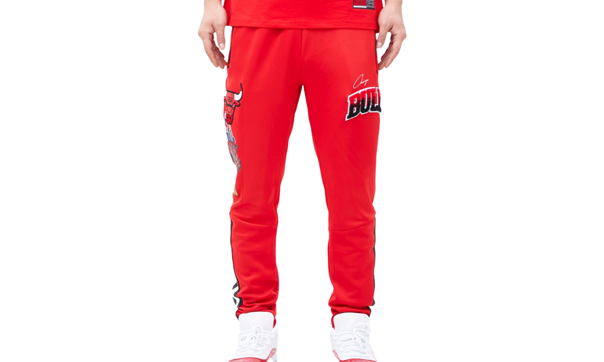 Chicago Bulls Home Town Red Track Pants "RED" BCB454345 RED