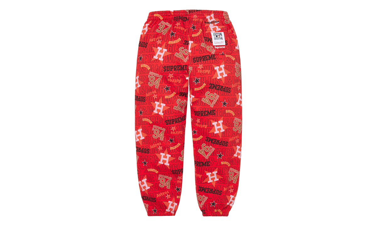 Mitchell & Ness® Teams Sweatpant "SS26 - Red" SU27720