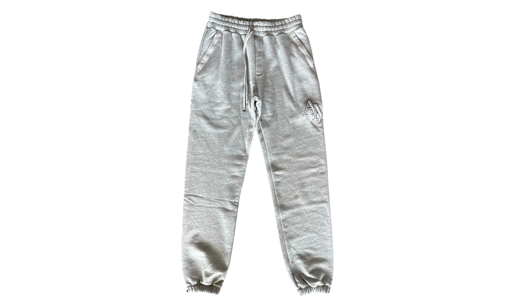 Staggered Logo Sweatpants "Grey" AW23MJP005 032