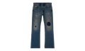 Patchwork Denim Pants "Blue" BS134