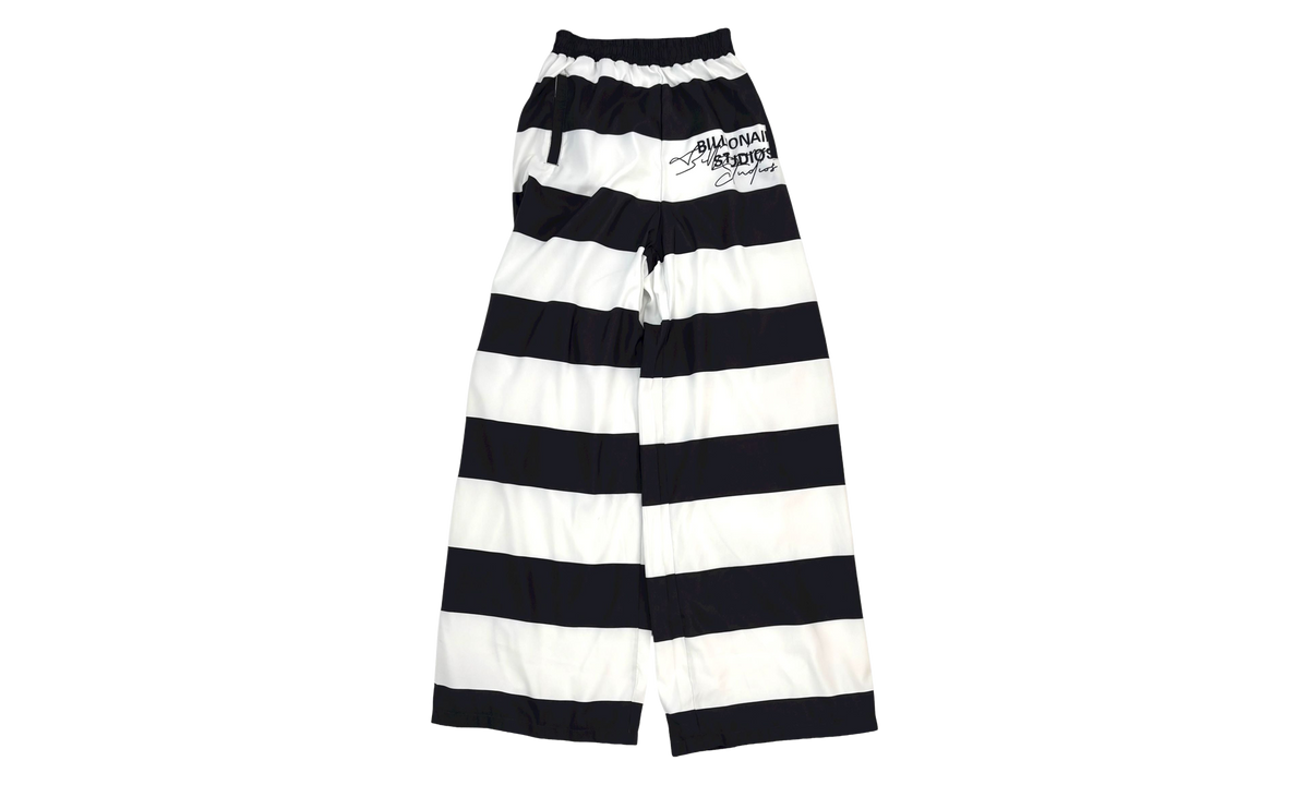 Bills Prison Track Pants "Black / White" BS012
