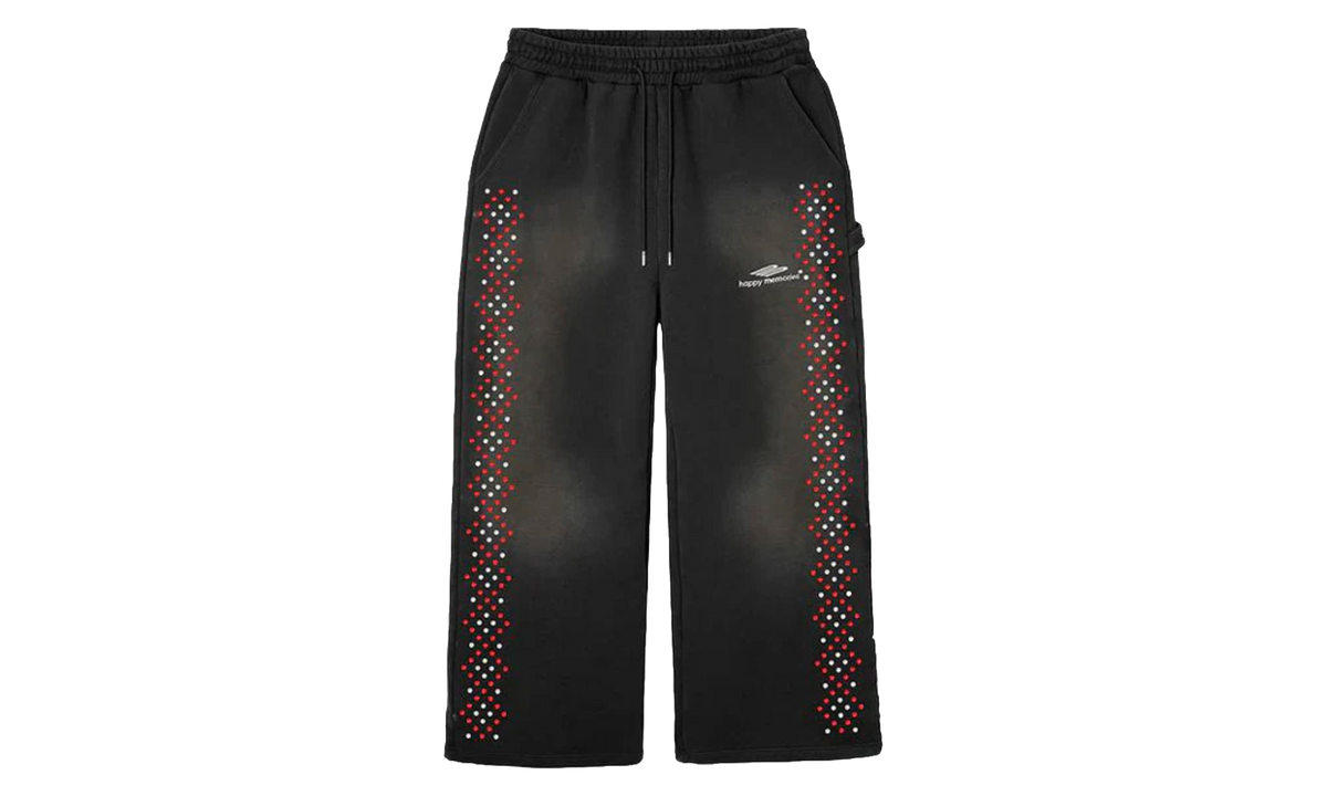 Crystal Sweatpants "Black / Red" HMDD100