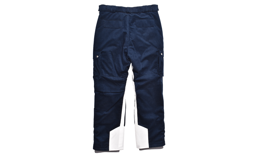 Corduroy Cargo Ski Pants "Navy" BRUN480