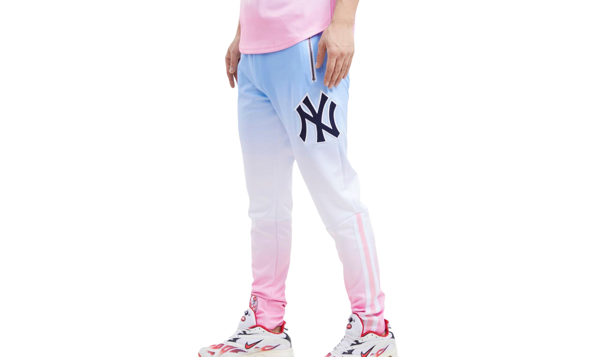 MLB New York Yankees Pro Team Ombre Track Pants "Pink" LNY432887 BWP