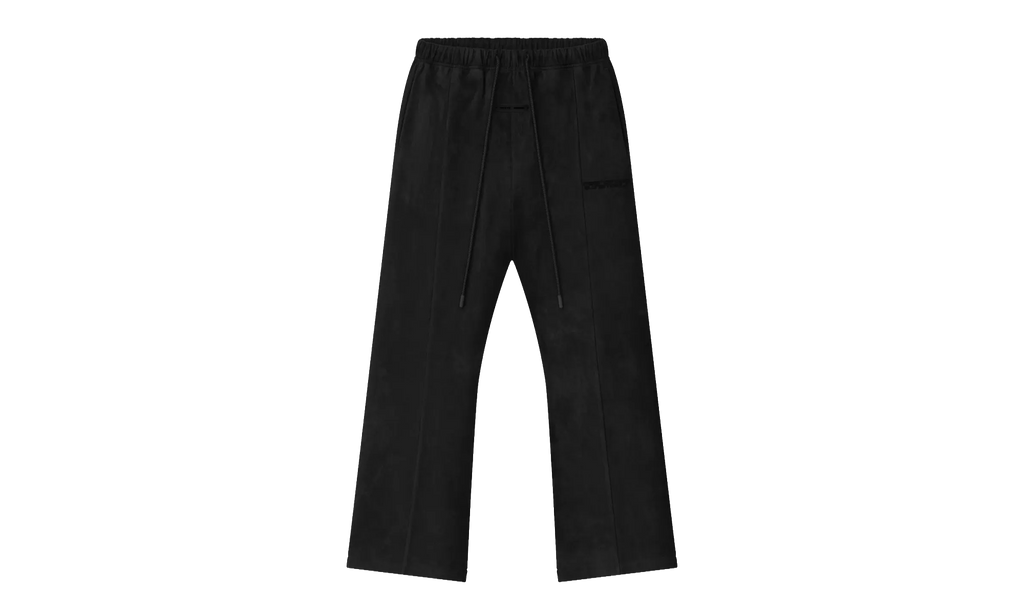 Suede Fleece Flare Pants "Vintage Black" 130HO258301F