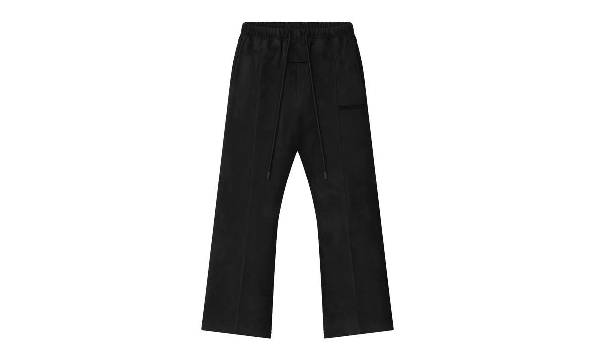 Suede Fleece Flare Pants "Vintage Black" 130HO258301F