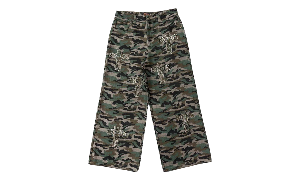 Holy Grail Camo Denim Pants "Camo" BD033
