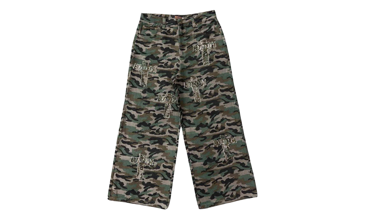 Holy Grail Camo Denim Pants "Camo" BD033