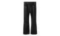 Waxed Bootcut Denim Pants "Black" VG008