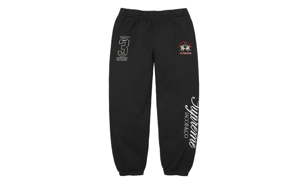 La Martina Sweatpant "SS26 - Black" SU27841