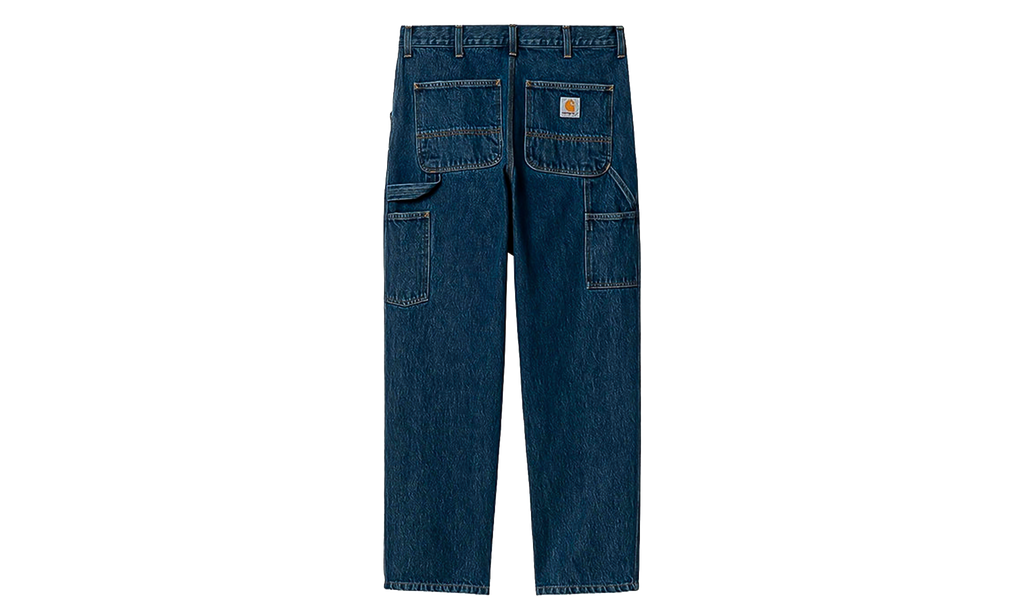 Single-Knee Denim Pants "Blue Stone Washed" I032024 01 06