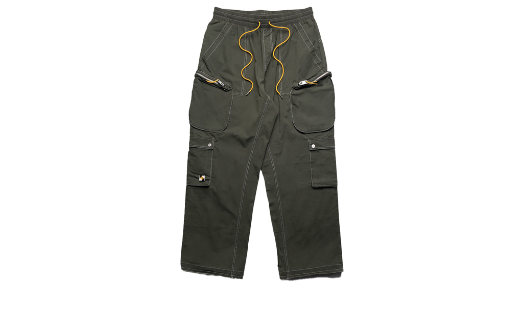 Contrast Cargo Pants "Olive" DSM FA25 008