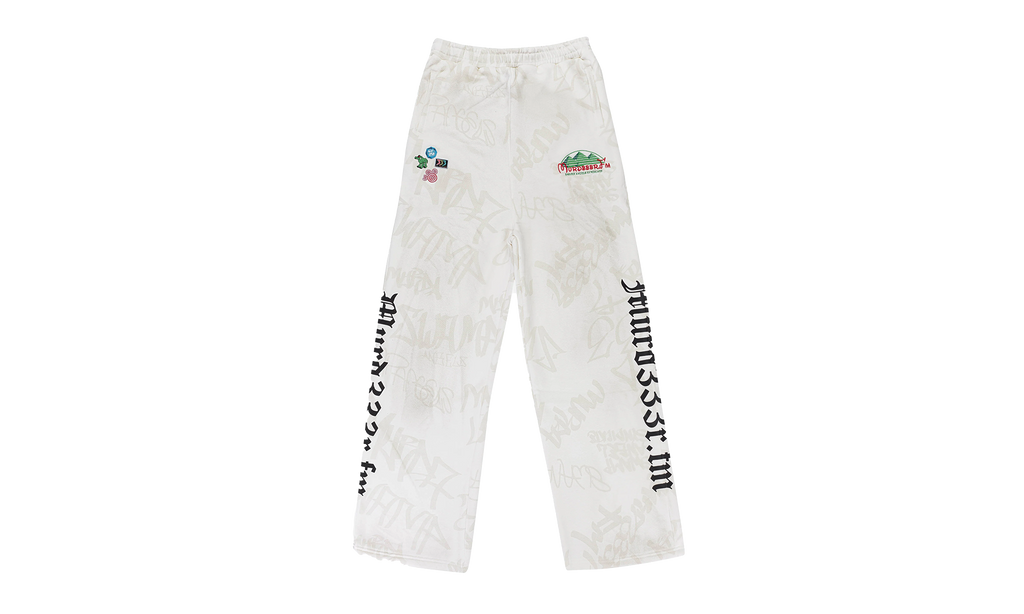 DISN333 SWEATPANTS "White" MDR XBTM 0010