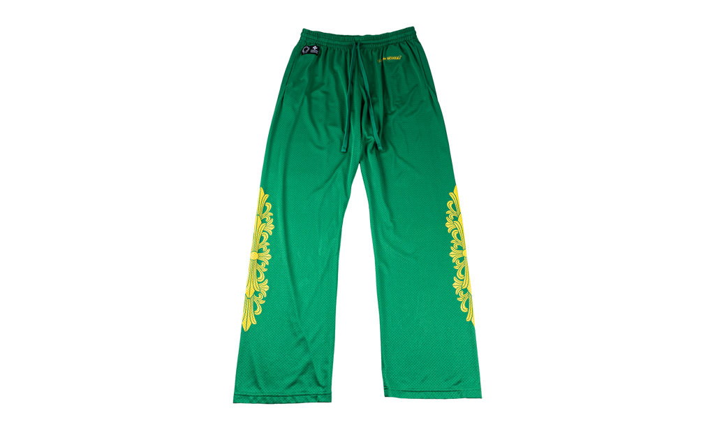 Mesh Varsity Pants "Green" CHRM1449