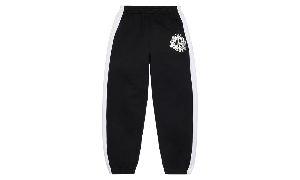 Denim U Paneled Sweatpants "Black" DT908