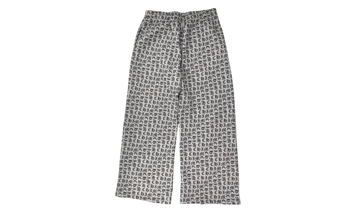 Old English Sweatpants "White / Black" HMDD099