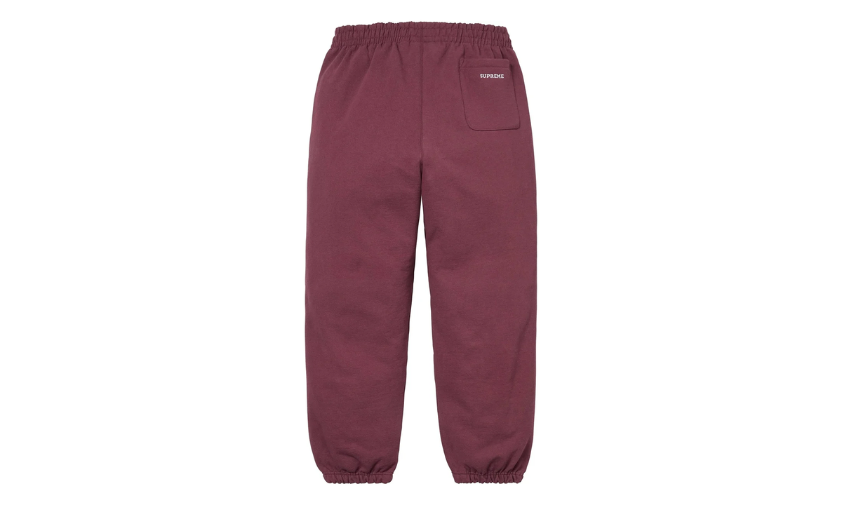 S Logo Sweatpant "FW24 - Maroon" SU26543