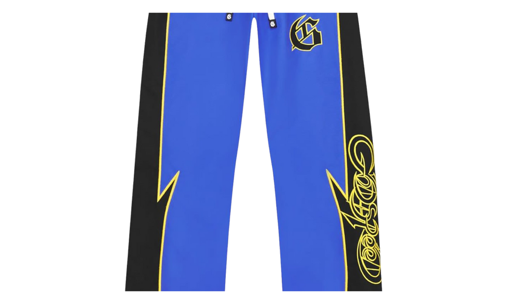 GT Track Pants "Blue / Yellow" GS223