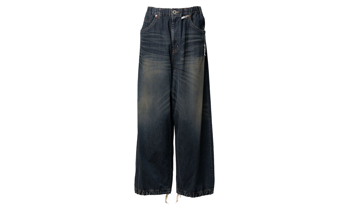 Light Wide Denim Pants "Black" J16PT123 BLAC