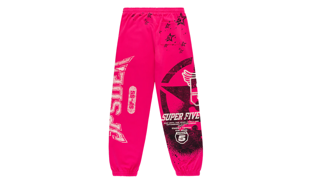 Stencil Sweatpants "Pink" SP5der194