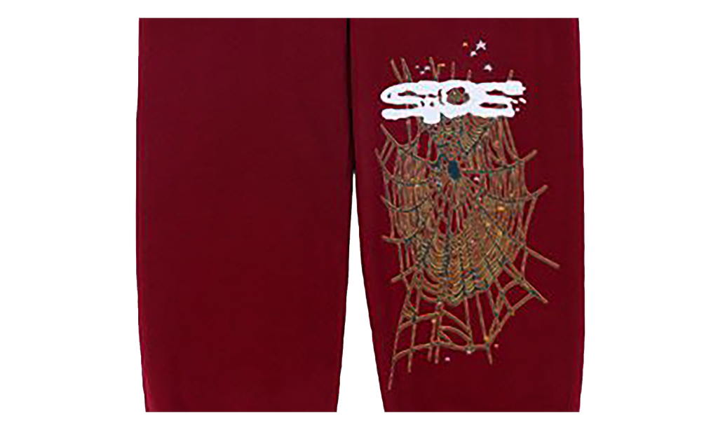 SP5DER Sweatpants "Maroon" SP5 21MARS