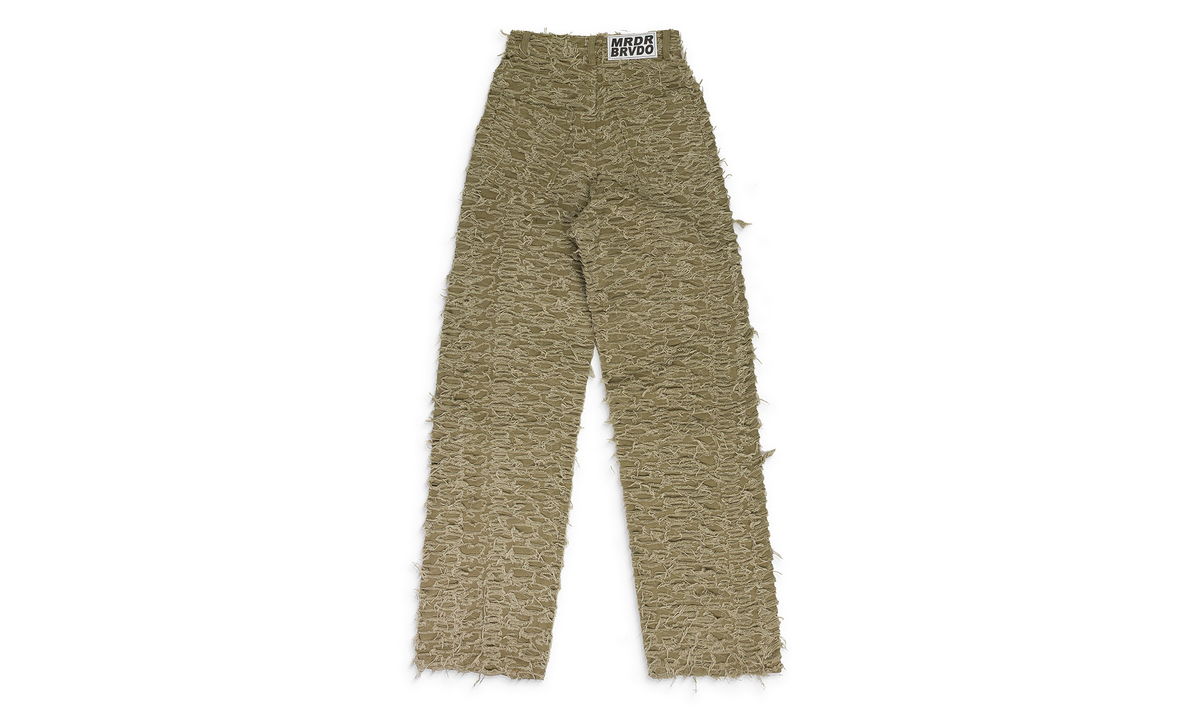 HUSK WIDE LEG PANTS "TAN" 1120750022SS24