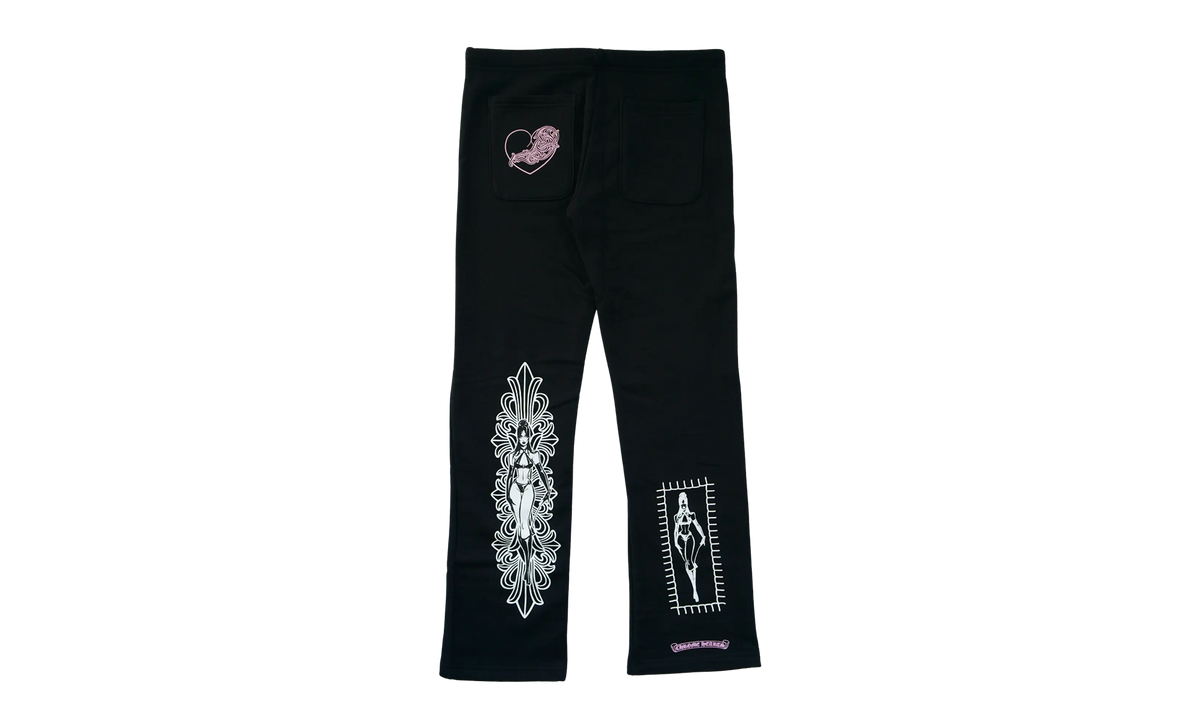 Deadly Doll Sweatpants "Black/Pink" CHRM0568