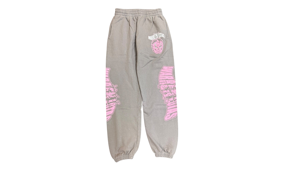 Mask Logo Sweatpants "Grey / Pink" WL045