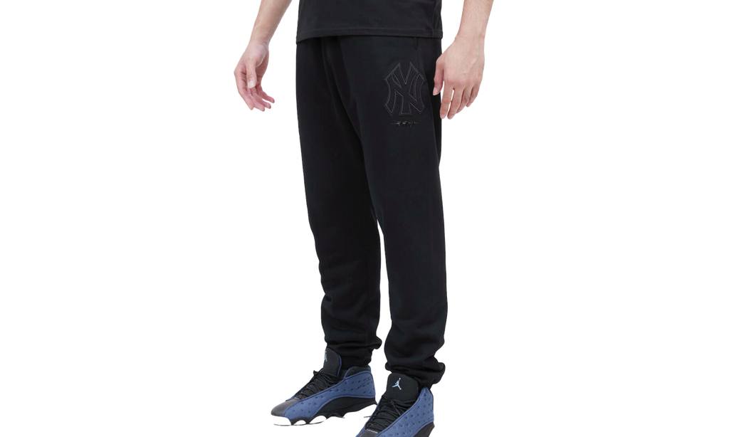 MLB New York Yankees Neutral Fleece Sweatpants "Black" LNY436851 BLK