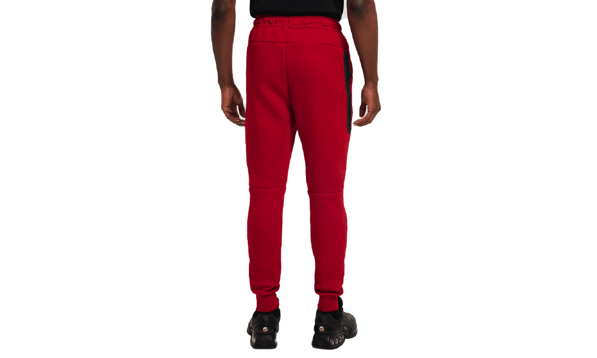 Tech Fleece Jogger Pants Mens Style "GYM RED/BLACK" HV0959 687