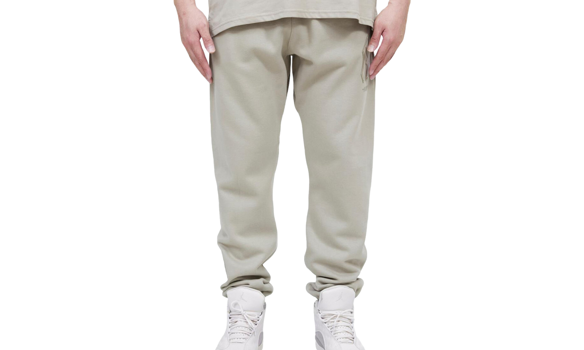 MLB New York Yankees Neutral Fleece Sweatpants "Beige" LNY436851 TAU