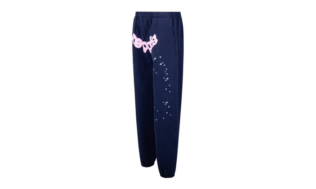 SP5DER OG WEB NAVY PINK SWEATPANTS "Navy, Pink" M01SS002OGNP