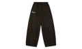 Lounge Plaid Track Pants "Black" BK048