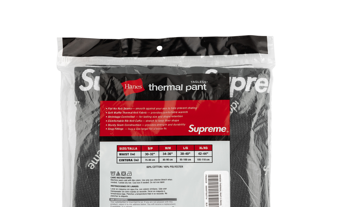 Hanes Thermal Pant "FW20" SU9853