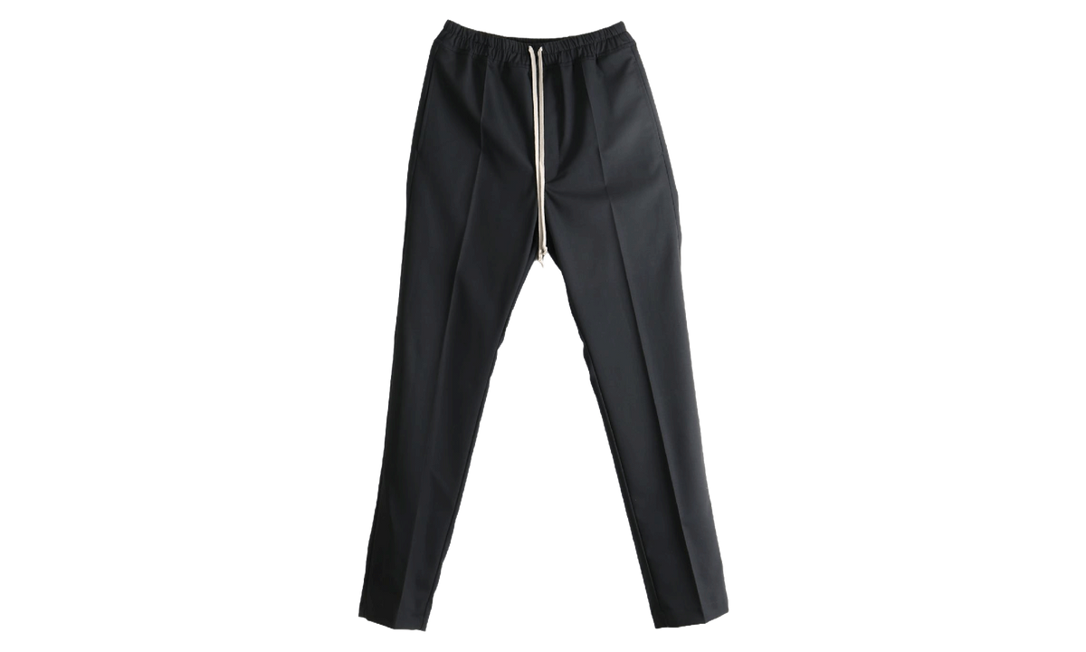 Drawstring Slim Long Pants "Black" RU02F4390 ZL 09