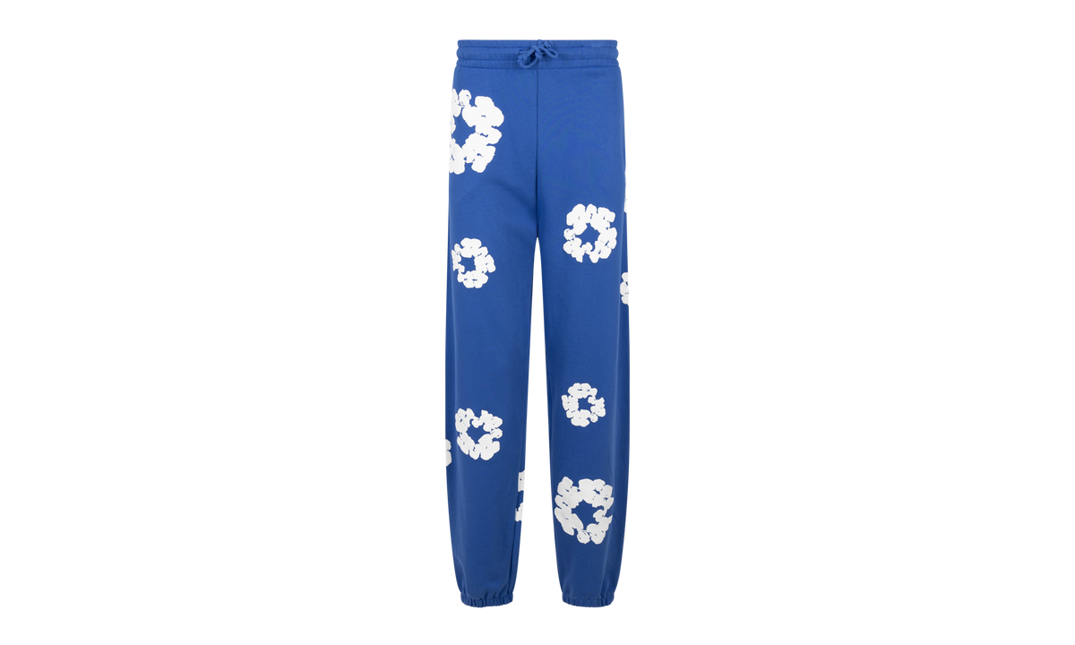 The Cotton Wreath Sweatpants "Royal Blue" DT11